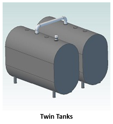2 Oil Tanks 2 Oil Tanks